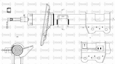 TOOR SG19621 - Amortizator furqanavto.az