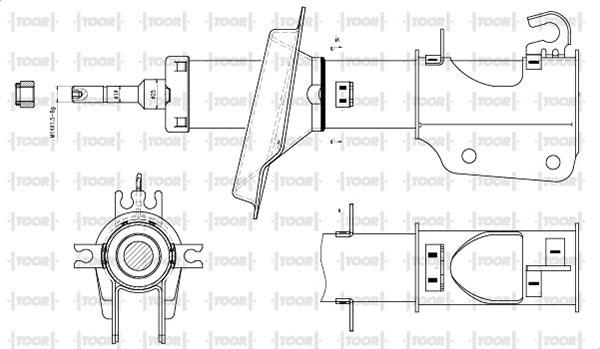 TOOR SG14480 - Amortizator furqanavto.az