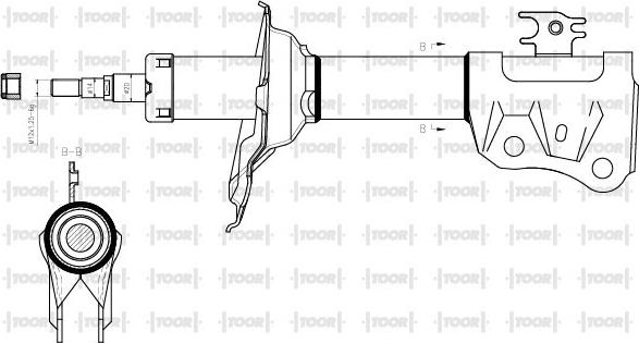 TOOR SG14530 - Amortizator furqanavto.az