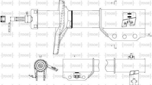 TOOR SG14090 - Amortizator furqanavto.az