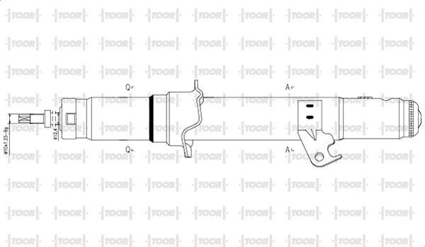 TOOR SG14020 - Amortizator furqanavto.az