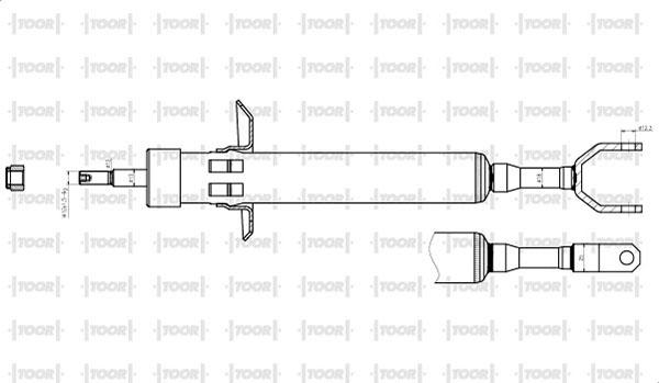 TOOR SG14850 - Amortizator furqanavto.az