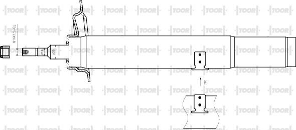 TOOR SG14321 - Amortizator furqanavto.az