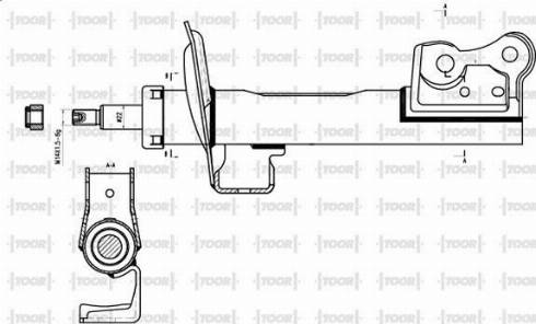 TOOR SG14290 - Amortizator furqanavto.az