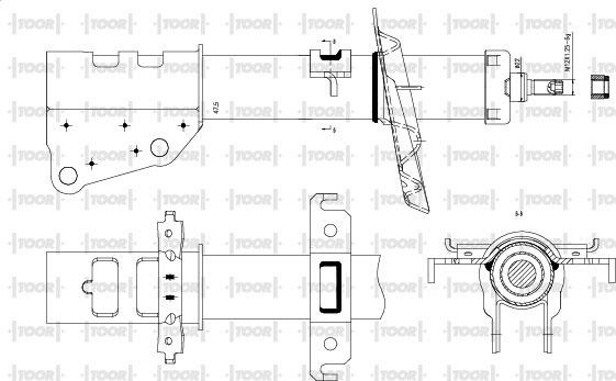 TOOR SG14270 - Amortizator furqanavto.az