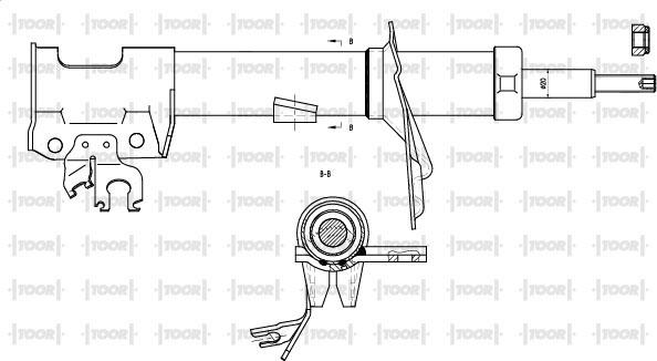 TOOR SG14740 - Amortizator furqanavto.az