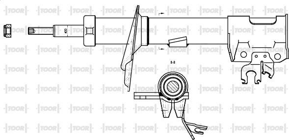 TOOR SG14741 - Amortizator furqanavto.az