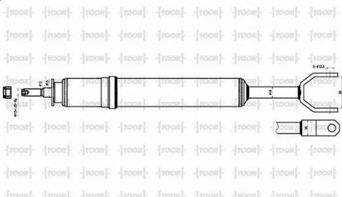 TOOR SG16820 - Amortizator furqanavto.az