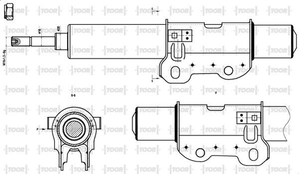 TOOR SG16380 - Amortizator furqanavto.az