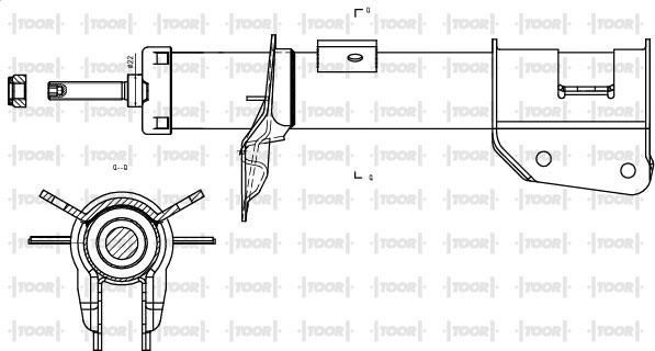 TOOR SG10420 - Amortizator furqanavto.az