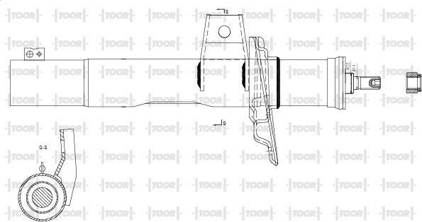 TOOR SG10580 - Amortizator furqanavto.az