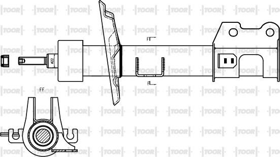 TOOR SG10600 - Amortizator furqanavto.az