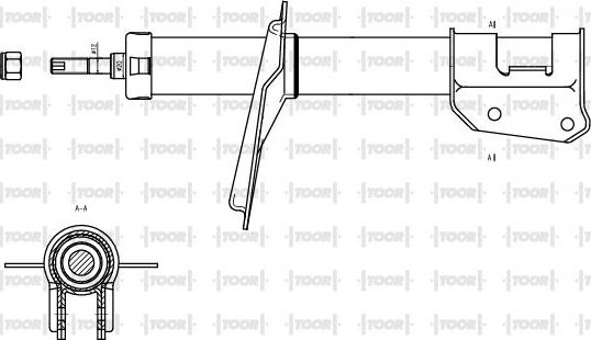 TOOR SG10150 - Amortizator furqanavto.az