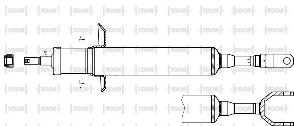 TOOR SG10860 - Amortizator furqanavto.az