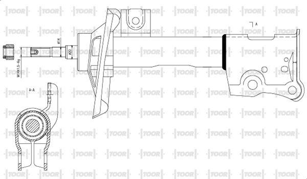 TOOR SG10260 - Amortizator furqanavto.az