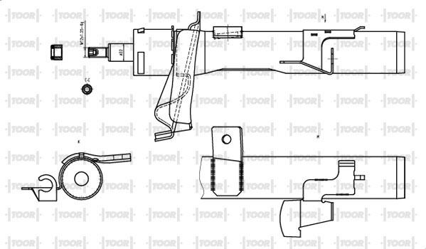 TOOR SG10200 - Amortizator furqanavto.az