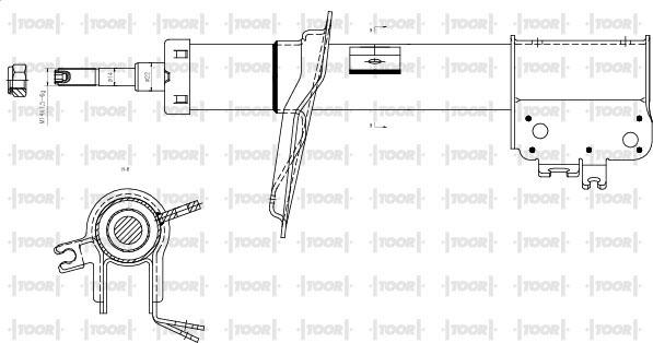 TOOR SG11490 - Amortizator furqanavto.az