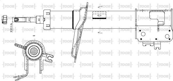 TOOR SG11491 - Amortizator furqanavto.az