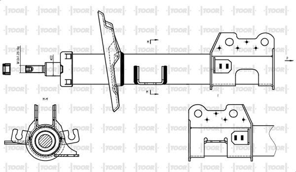 TOOR SG11480 - Amortizator furqanavto.az