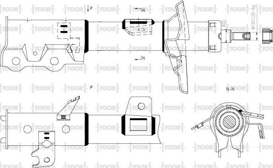 TOOR SG11511 - Amortizator furqanavto.az