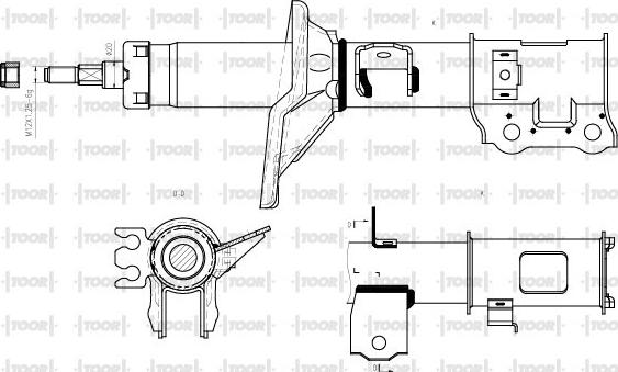 TOOR SG11580 - Amortizator furqanavto.az