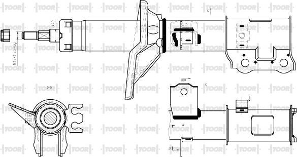 TOOR SG11581 - Amortizator furqanavto.az