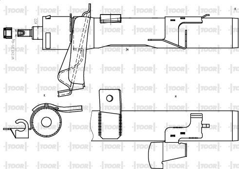 TOOR SG11530 - Amortizator furqanavto.az