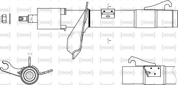 TOOR SG11521 - Amortizator furqanavto.az