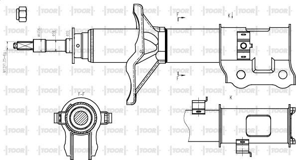 TOOR SG11570 - Amortizator furqanavto.az