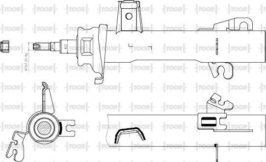 TOOR SG11600 - Amortizator furqanavto.az