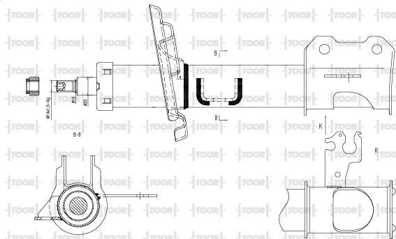 TOOR SG11681 - Amortizator furqanavto.az