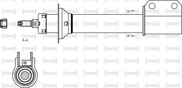 TOOR SG11050 - Amortizator furqanavto.az