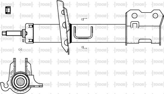 TOOR SG11010 - Amortizator furqanavto.az