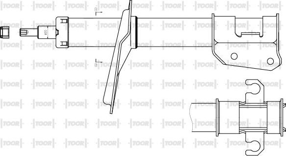 TOOR SG11800 - Amortizator furqanavto.az