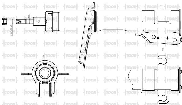 TOOR SG11810 - Amortizator furqanavto.az