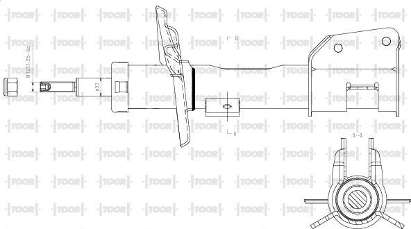 TOOR SG11830 - Amortizator furqanavto.az