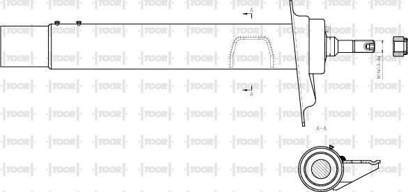 TOOR SG11350 - Amortizator furqanavto.az