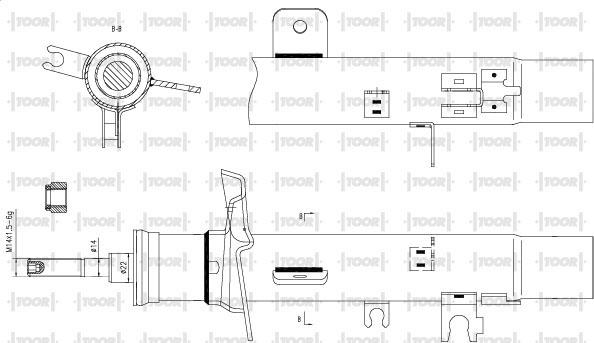 TOOR SG11381 - Amortizator furqanavto.az