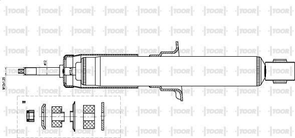 TOOR SG11331 - Amortizator furqanavto.az