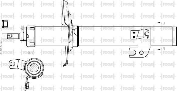 TOOR SG11371 - Amortizator furqanavto.az