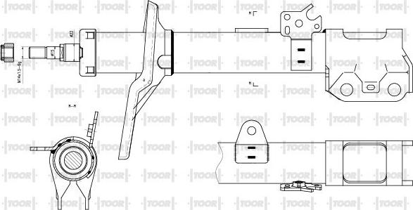 TOOR SG11760 - Amortizator furqanavto.az