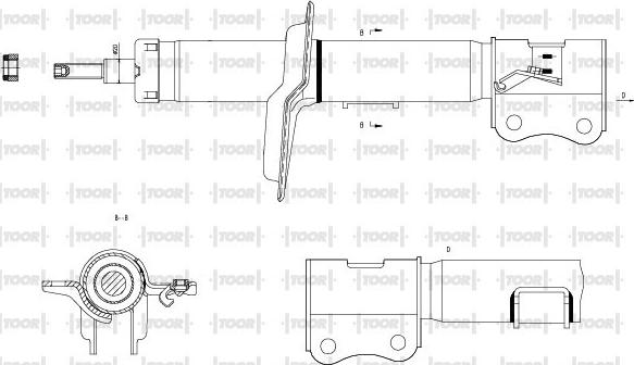 TOOR SG11731 - Amortizator furqanavto.az