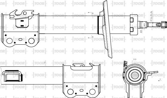 TOOR SG11770 - Amortizator furqanavto.az