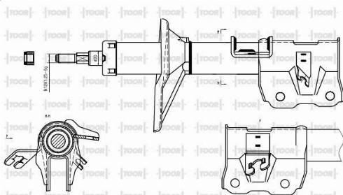 TOOR SG13951 - Amortizator furqanavto.az