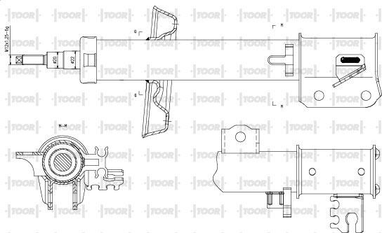 TOOR SG13930 - Amortizator furqanavto.az