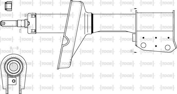 TOOR SG12430 - Amortizator furqanavto.az