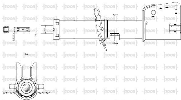 TOOR SG12560 - Amortizator furqanavto.az