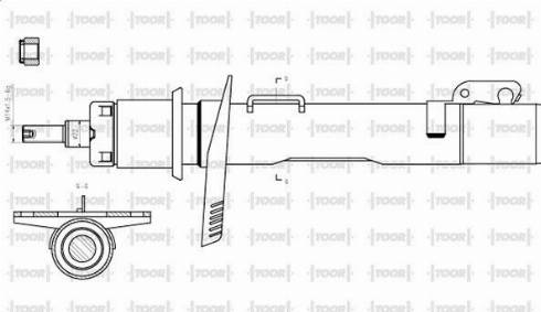 TOOR SG12650 - Amortizator furqanavto.az