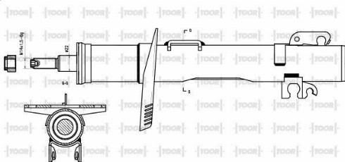 TOOR SG17020 - Amortizator furqanavto.az