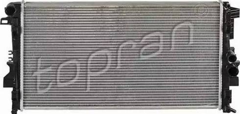 Topran 408 625 - Radiator, mühərrikin soyudulması furqanavto.az